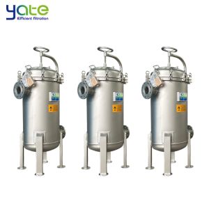High Precision Custom Mesh Multi Bag Filter Vertical Pressure Resistant Filtration for Paint Ink Resin Adhesive Pigment Coating Liquid Fine Solid Particle Removal Equipment