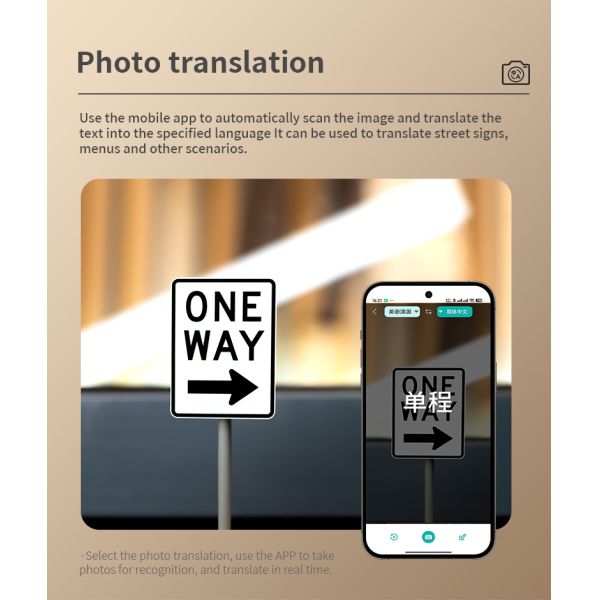 V18 Smart Translation Earphones Support 200+ Countries And Regions