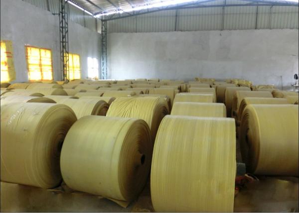 Customized PP Woven Fabric For Polypropylene Packaging Bags / Laminated Woven Sacks