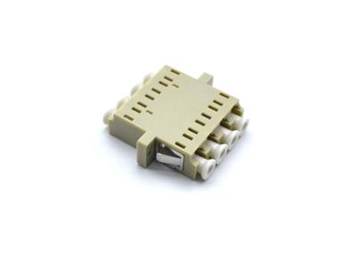 Adaptador para TFFH, conectores bege do quadrilátero do LC de 4 núcleos da fibra ótica das amostras grátis