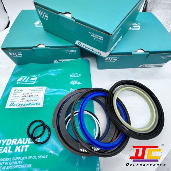 Máquina escavadora Seal Kit For Doosan Daewoo DX225-7 do cilindro do crescimento