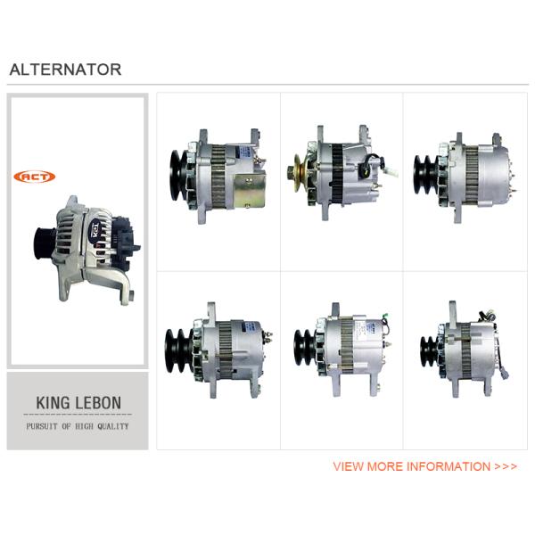 Альтернатор 600 до 821 до 6120 динамомашины 24В запасных частей экскаватора КОМАТСУ для ПК200-5