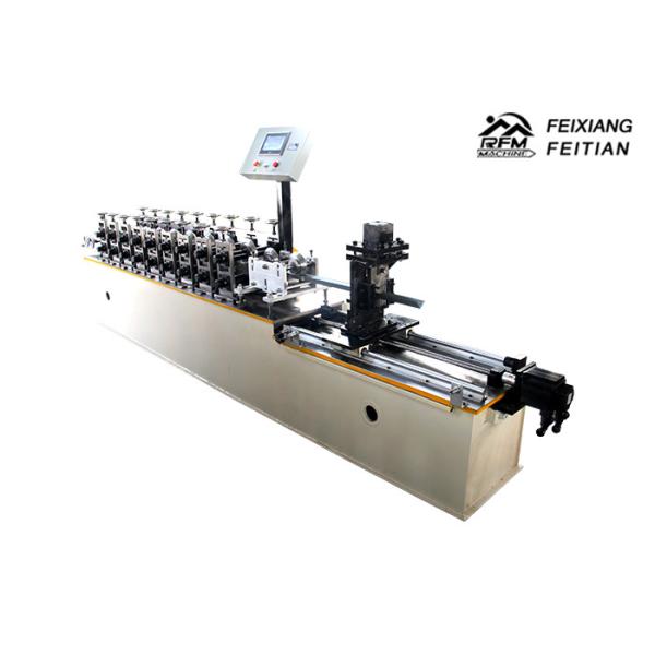 Metal Stud Roll Forming Machine , Wall Angle Steel Frame Roll Forming Machine