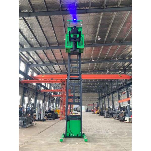 1500kg CQD15S-45 1T Order Picker Forklift Truck Triplex mast 4.5m to 6m