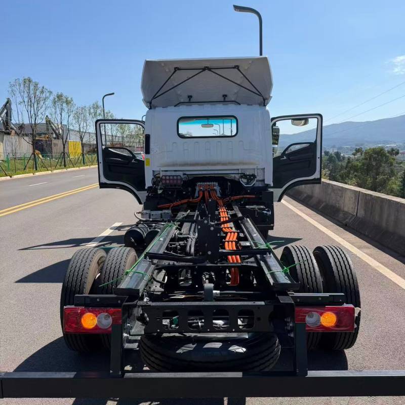 Large 140.15kwh Battery Low Operation Cost Foton Ollin Zhilan El 4.2m Electric Cargo Truck