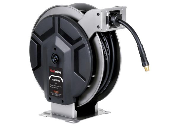 Double Arm 82ft Air Water Hose Reel Slow Retraction