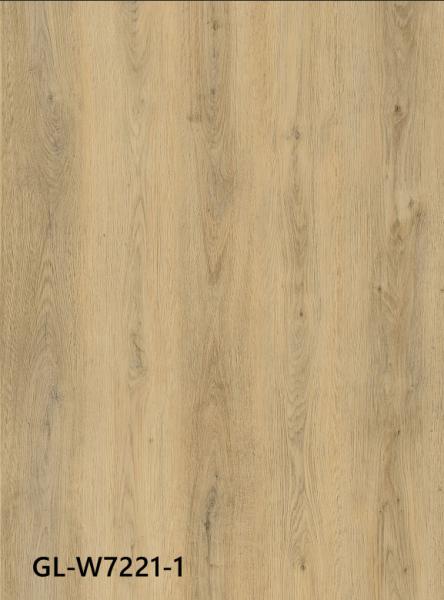 le plancher rigide de vinyle de noyau de 5mm SPC la pierre GKBM Greenpy GL-W7221-1 de grain de chêne de la résistance à l'usure 1200mm