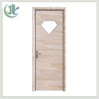 Revestimento de superfície de vidro personalizado do PVC Laminted da porta de WPC para o banheiro