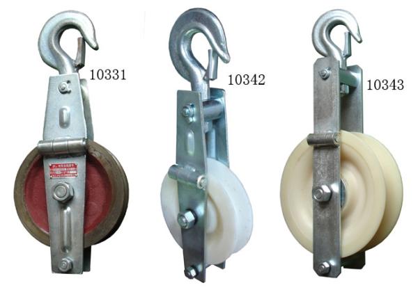 Nylon Cable Pulley Block For Power Transmission Line Stringing Construction