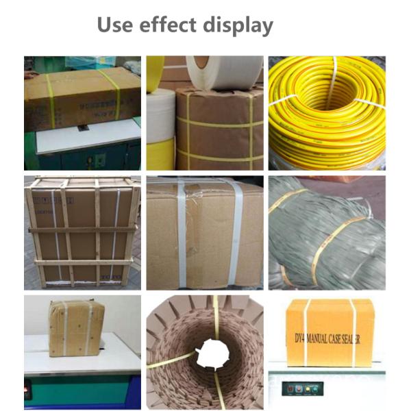 D308 High Table Cartons Semi-Automatic PP Thermal Strapping Machine Packaging Machine