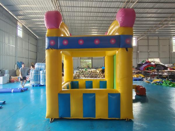 Comércio de bilhetes infláveis Quiosque de bilhetes infláveis Jardim de jogos Venda de bilhetes Tenda de publicidade Sinais para festas ao ar livre