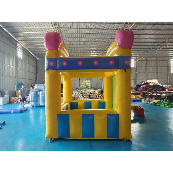 Commercial Inflatable Ticket Kiosk Inflatable Playground Ticket Selling Tent Advertising Signs For Party Outdoor