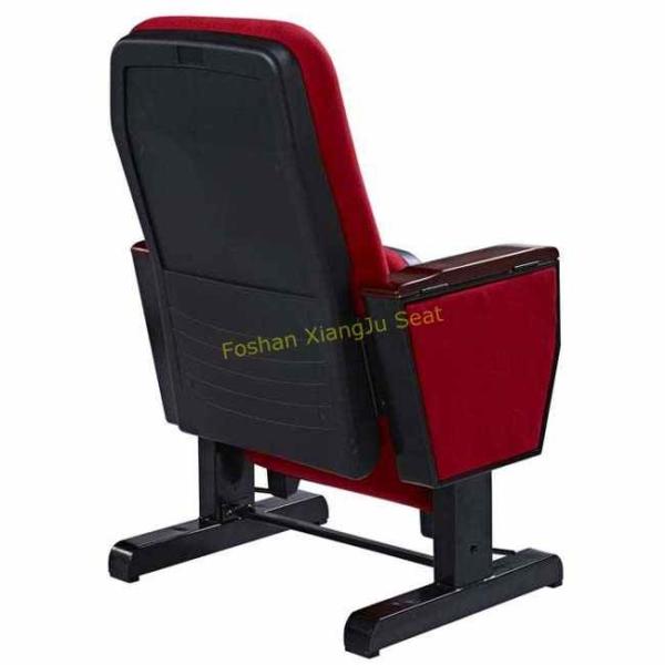 Movable Wooden Writing Tablet Auditorium Chairs With Caster Wheel / Theater Seating Furniture