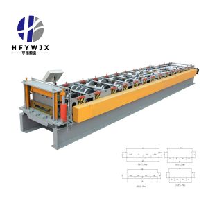 0-30M/Min Durable 430 Standing Seam Roofing Machine With 14 Row Molding