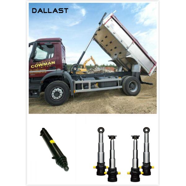 Industrial Truck Single Acting Hydraulic Ram Telescopic Lifting Welded