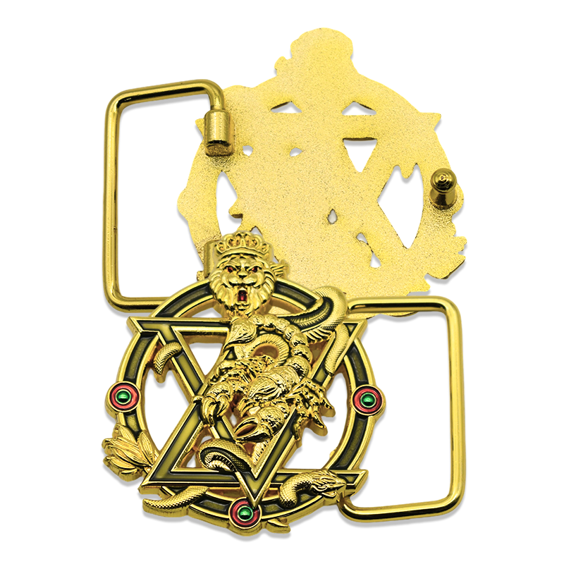 Western Custom Belt Buckle in Zinc Alloy with Customized Shape and 3-3.5 Size for Men
