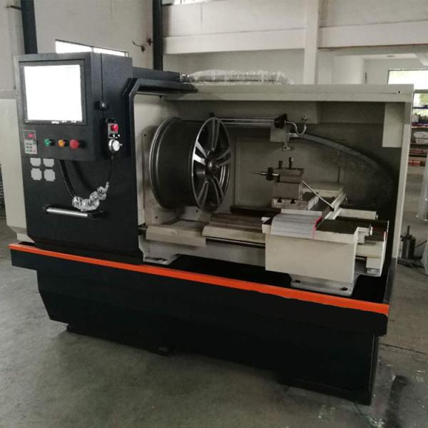 AWR25 Horizontal Upgraded Alloy Wheel Rim Diamond Cutting Repair CNC Lathe Machine