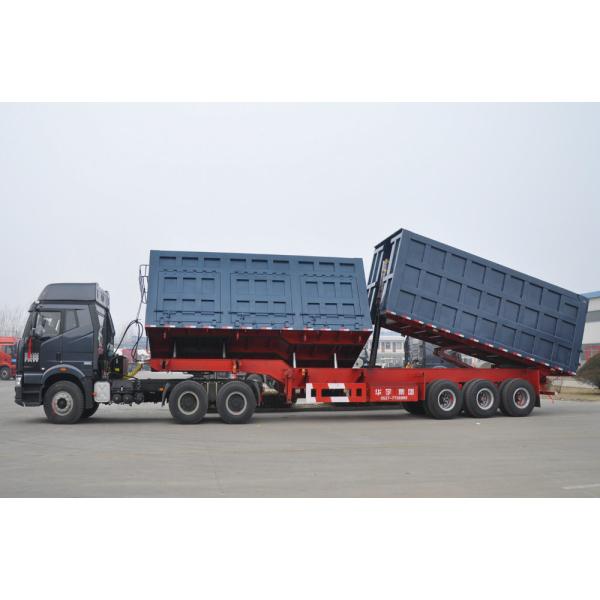 Garden Landscape Dump Truck Trailer With Hydraulic Cylinder Lifting system
