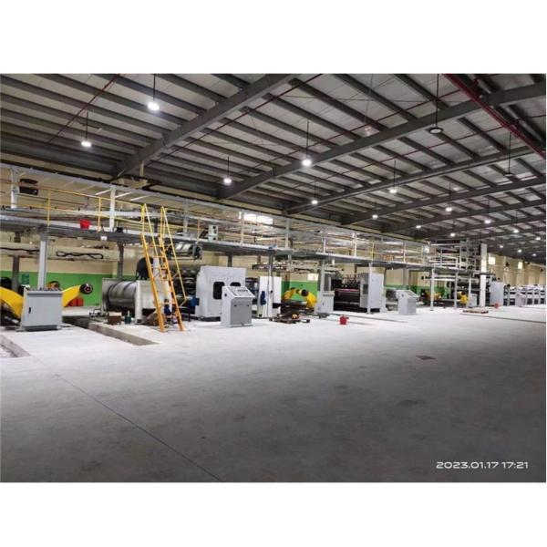3/5/7/plys Automatic Corrugated Cardboard Plant Production Line Carton Box Making Machine