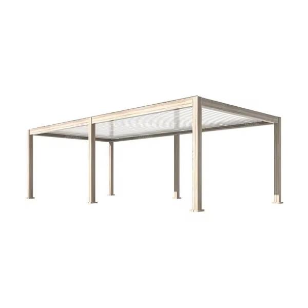 Defender Aluminium Pergola Louvered Roof CE ISO Low Maintenance