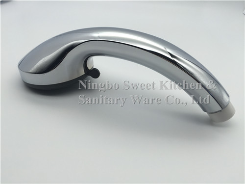 ABS material single function chromed shower hand spray shower classic model handlever type