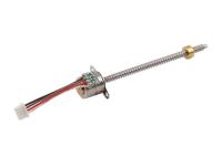 18 grados caminan el motor de pasos micro 10m m del ángulo 5V DC motor de pasos del tornillo linear de 2 fases