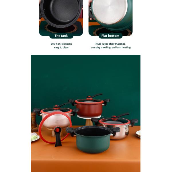 профессиональной герметической электрической кастрюли кухни домашняя тушеного мяса низкого давления ручка не