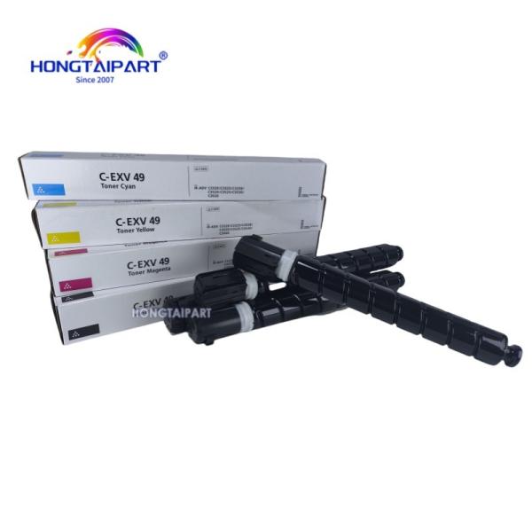 Тонирующий картридж-1Set C-EXV 49 NPG-67 GPR-53 Черный Сиановый Магента Желтый Для Canon IR Advance C3320 C3325i C3525i C3320i C3520i C3330i C3530i Часть копировальщика HONGTAIPART