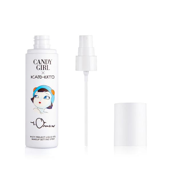 Garrafa selada alta do pulverizador do ANIMAL DE ESTIMAÇÃO 100ml, garrafa de embalagem cosmética do curso para produtos faciais do cuidado