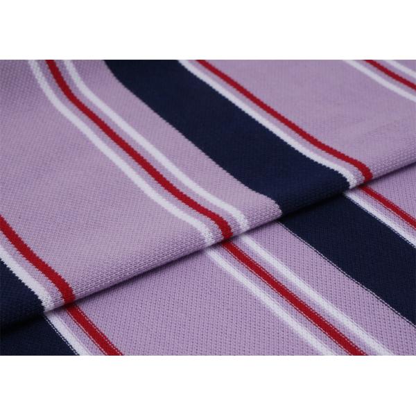 Comfortable And Skin-Friendly Durable Wear-Resistant Striped Knit Fabric For Casual Wear