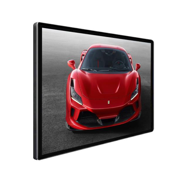 32 inch ultra slim enclosure designed indoor wall advertising machine wall mount advertising player