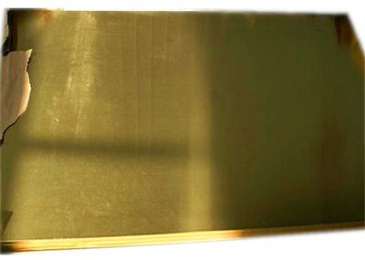 a folha de bronze do metal de 0.01mm~200mm lustrou a superfície para a decoração 1/2H CuZn40 CuZn37