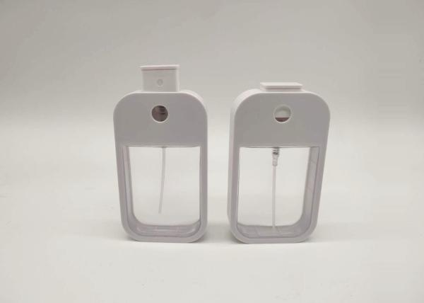 Transparent 30ml Plastic Cosmetic Bottles With Spray Pump