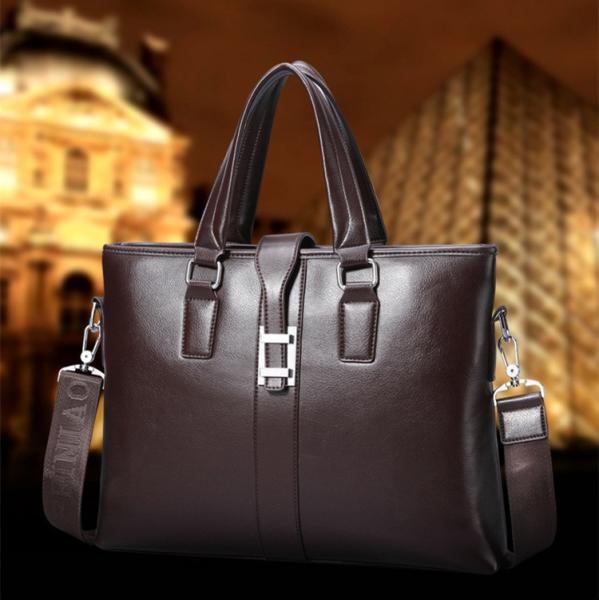 2017 Men Casual Briefcase Business Shoulder Bag Leather Messenger Bags Computer Laptop Handbag Bag Men's Travel Bags