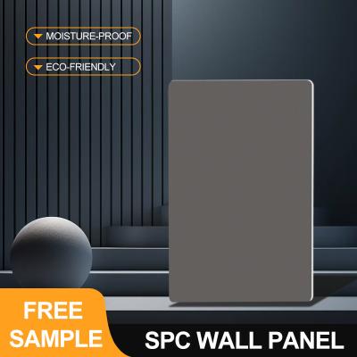 SPC Wall Panel 600*2440*4mm Waterproof Wood-Plastic Composite Eco-Friendly Matte Marble Veneer Stylish And High-End Interior Decorative Wall Panels For Hotel Bathroom