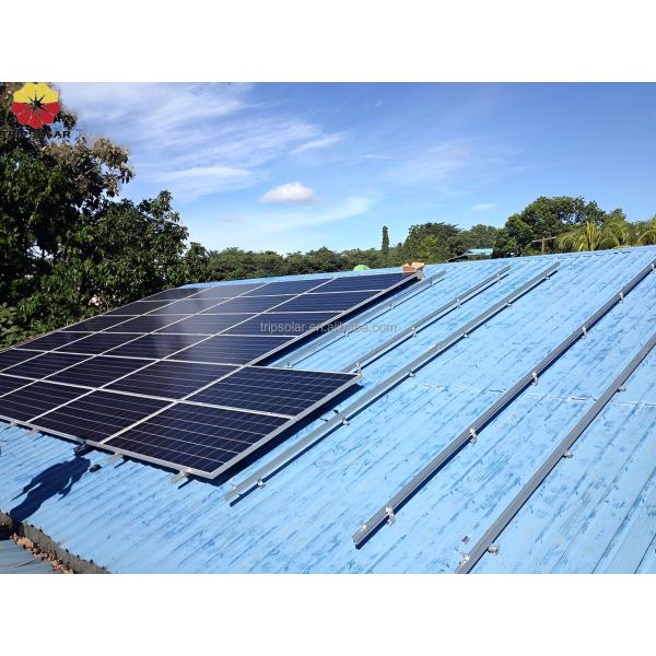 Алюминиевая солнечная металлическая оловянная крыша для установки на железную дорогу