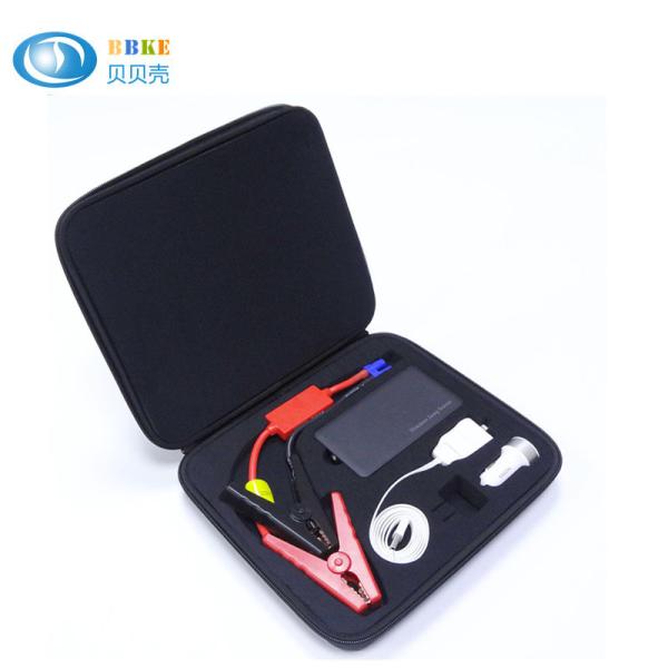 Durable EVA Tool Case 12V Car Battery Jump Starter And Portable Power Bank Charger Kit