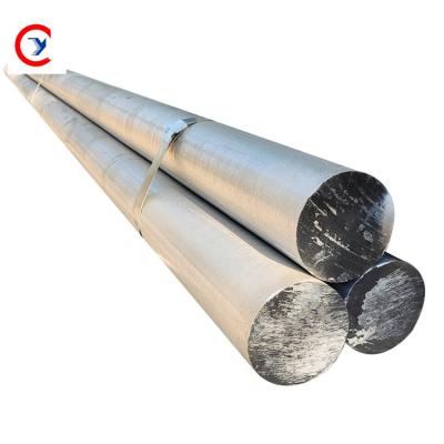 6061 6063 7075 a barra redonda de alumínio T6 anodizou Rod contínuo de alumínio