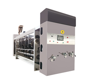 Impresora acanalada de Flexo de la caja Slotter cum la impresora de la caja del borde de ataque