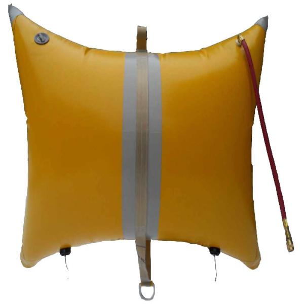 Hf Soldadura de tejido revestido de PVC elevadores de embarcaciones bolsas de aire tipo almohada cerrada