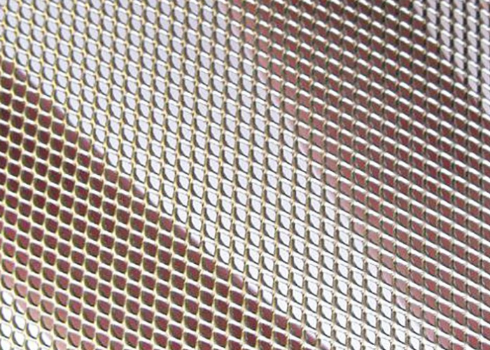 Titanium TA1 Expanded Mesh For Hydrogen Fuel Cell Anode Mesh 3*5mm