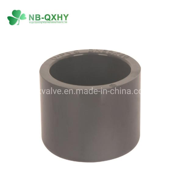 Gray UPVC Reducing Tee Size From 25mm to 225mm DIN Standard for Fluid Transportation
