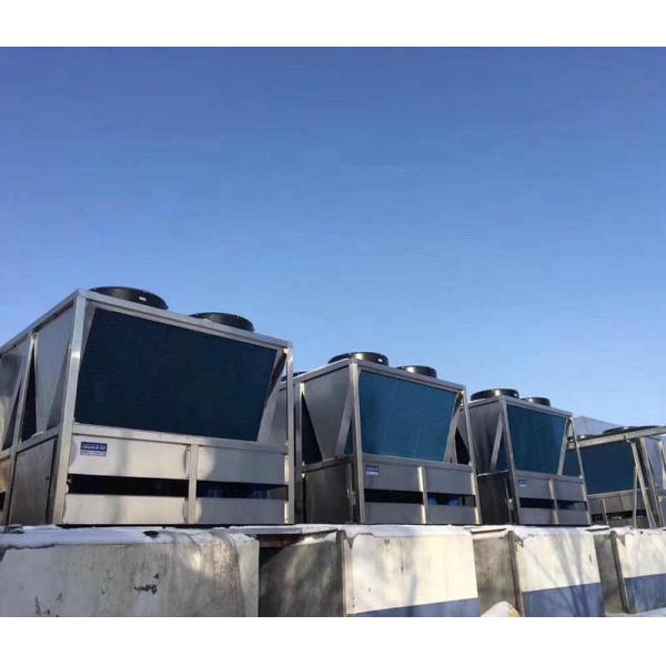 415V Compressor EVI Air Source Heat Pump R143a Waterproof IPX4