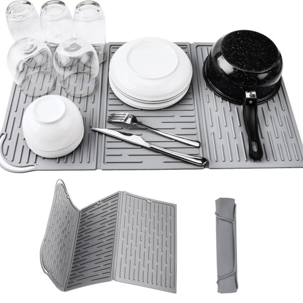 Multiscene Oven Gloves en caoutchouc non-toxique, gants de cuisson de silicone d'isolation thermique