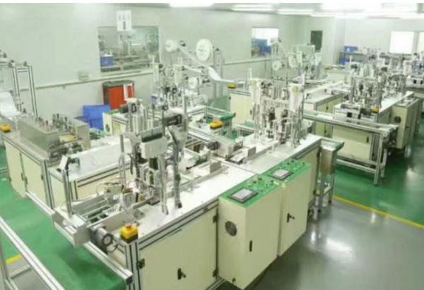 Multifunctional N95 Mask Making Machine , Automatic Face Mask Making Machine