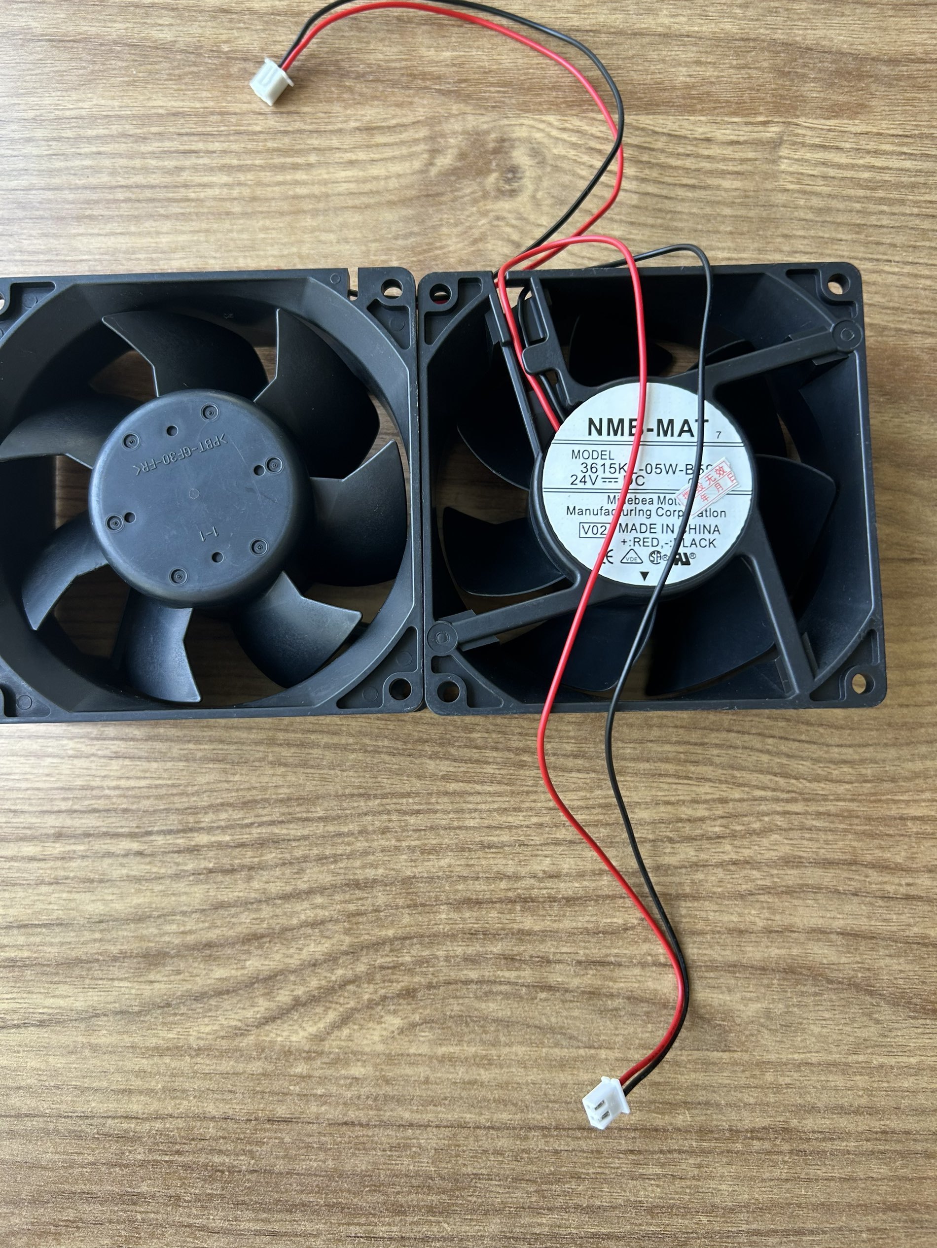3615KL‑05W‑B59 NMB 3‑Wire Cooling Fan 92×92×38mm DC24V 0.24A Replacement Spare Part for Konica Digital Minilab Photo Lab Processor Machine