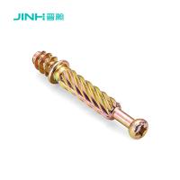 Jh-2031 Minifix de aço para parafusos de espalhamento 40mm Conector de painel de móveis para móveis K/D