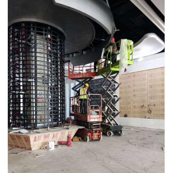 Built-in Sensing Chip 3d Intelligent Floor Screen LED Floor Tile Screen Interactive Sensing Floor Screen