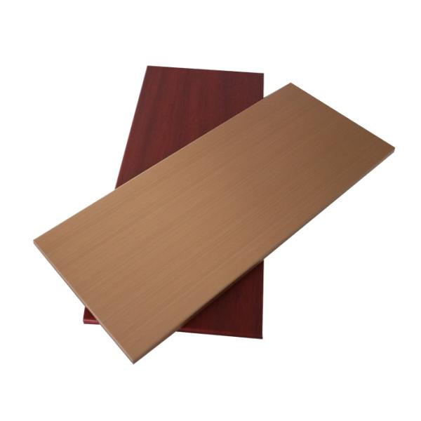 Solid Color 0.7mm HPL Ceiling Panels Fireproof Aluminum Composite Panel