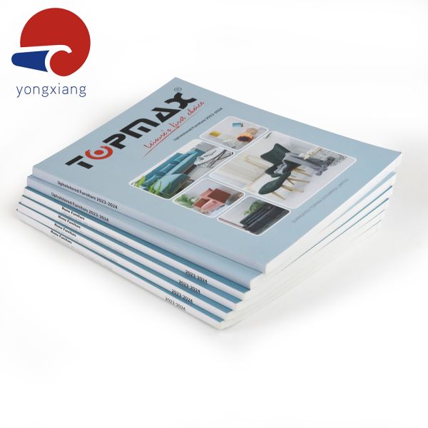 Digital Printing / UV Printing Full Color Magazine Eco Friendly Perfect Bound Magazine
